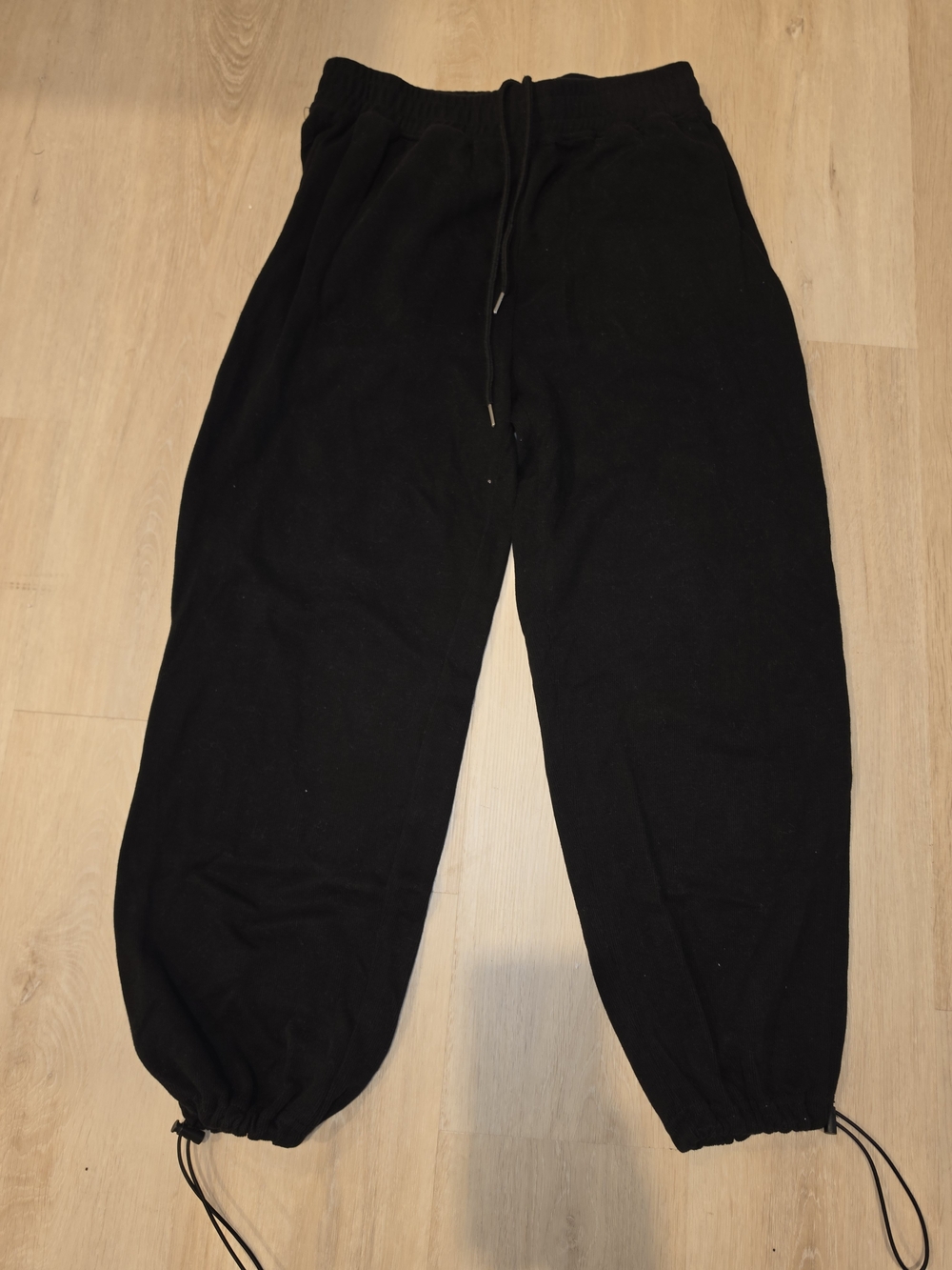 Black Drawstring Swearpant Joggers